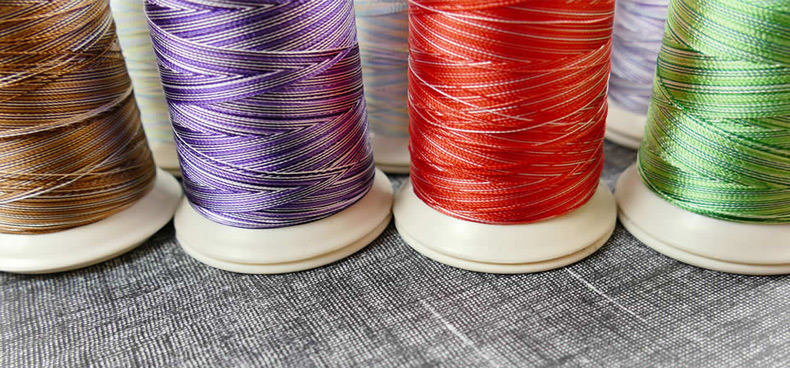 Floriani 40wt. Variegated Rayon Thread - 1000m Spools