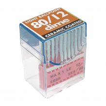 DIME Embroidery Needles by Triumph - Ceramic 80/12 Light Ball Point HAX1 LE EBBR - 20 Pack
