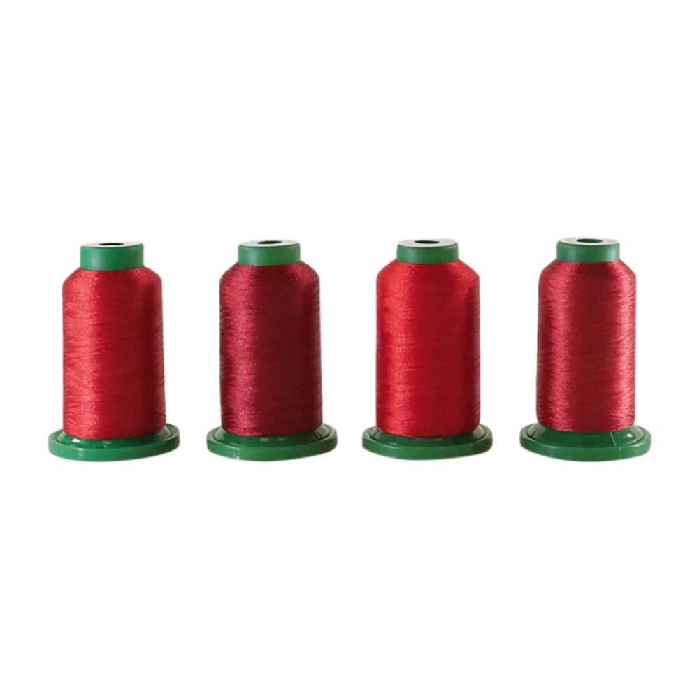 Exquisite by DIME Designs in Machine Embroidery - 4-Spool Thread Quartet Assortment - Ravishing Reds