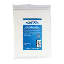 Floriani - Wet N Gone Tacky - Pressure Sensitive Water Soluble Stabilizer - 8.5" x 11" - 20-Sheet Pack