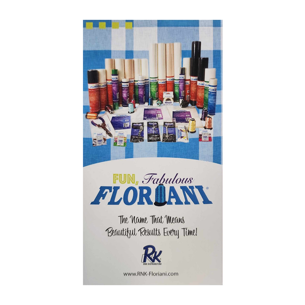 Floriani - Tri-Fold Stabilizer Sample Packet & Guide