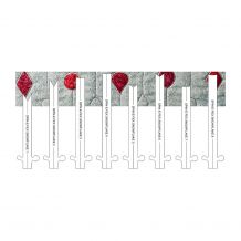 Westalee Design - Edge to Edge - 8-piece Snowflake Shape Keys