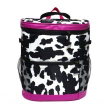 Domil Selected - Backpack Cooler Tote in Cow Print