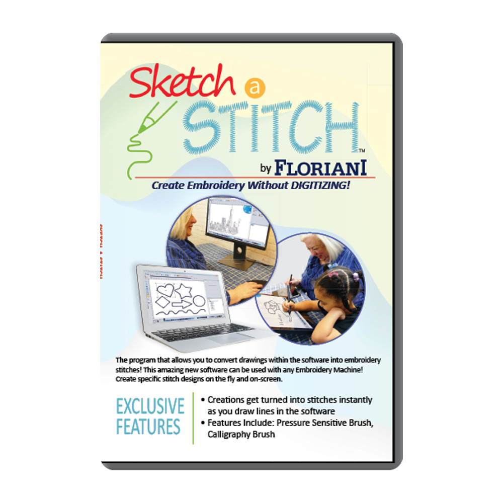 Floriani - Sketch a Stitch - Embroidery Software