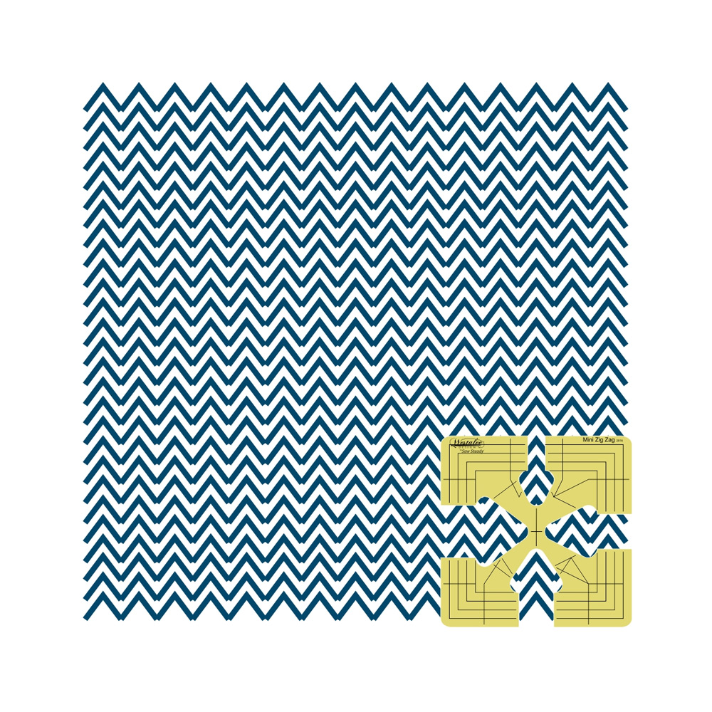 Westalee Design - Mini Fills Collection - Zig Zag Template