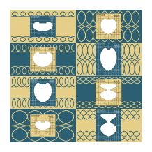 Westalee Design - Continuous Borders Collection - 8-piece Template Set - Small