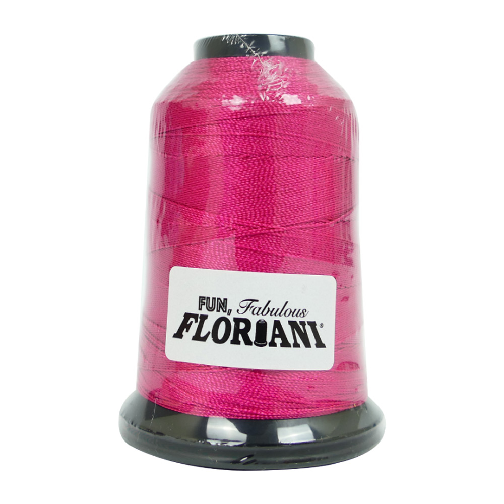 FL12-0083 Raspberry Rhapsody - Floriani 12wt. Polyester Embroidery Thread - 400m Spool