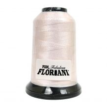 FL12-0100 Oyster - Floriani 12wt. Polyester Embroidery Thread - 400m Spool