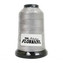 FL12-0433 Pale Sterling Grey - Floriani 12wt. Polyester Embroidery Thread - 400m Spool