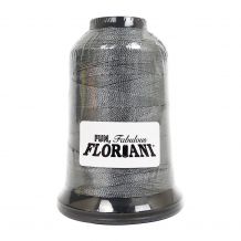 FL12-0486 Slate Gray - Floriani 12wt. Polyester Embroidery Thread - 400m Spool