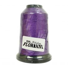 FL12-0603 Plum Pewter - Floriani 12wt. Polyester Embroidery Thread - 400m Spool	