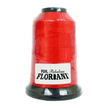 FL12-0702 Fire Engine Red - Floriani 12wt. Polyester Embroidery Thread - 400m Spool
