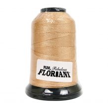 FL12-0741 Pottery Buff - Floriani 12wt. Polyester Embroidery Thread - 400m Spool	