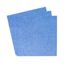 DIME Designs in Machine Embroidery - Shimmer & Shine Glitter HTV Heat Transfer Vinyl - 3-sheet Pack - Old Blue
