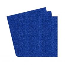 DIME Designs in Machine Embroidery - Shimmer & Shine Glitter HTV Heat Transfer Vinyl - 3-sheet Pack - Royal Blue