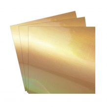 DIME Designs in Machine Embroidery - Prism Play HTV Heat Transfer Vinyl - 3-sheet Pack - Goldish