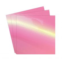 DIME Designs in Machine Embroidery - Prism Play HTV Heat Transfer Vinyl - 3-sheet Pack - Pink