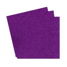 DIME Designs in Machine Embroidery - Retro Plush HTV Heat Transfer Vinyl - 3-sheet Pack - Purple