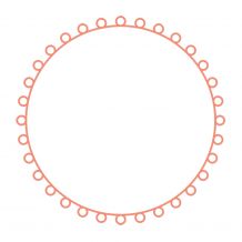 Westalee Design - Strand of Pearls Size 1/2" Template