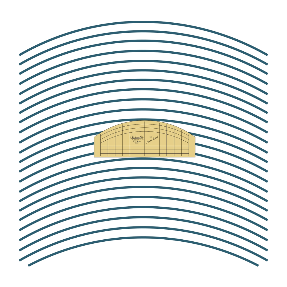 Westalee Design - 12" Arc Template