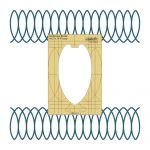 Continuous Borders Length 1 - 2"x4"