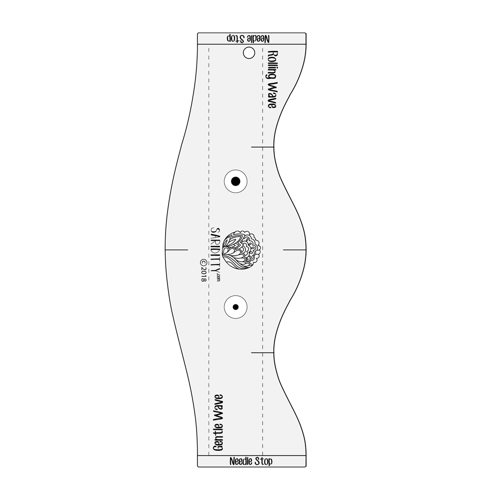 Sariditty - Wave Rulers - Gentle and Rolling Wave Template