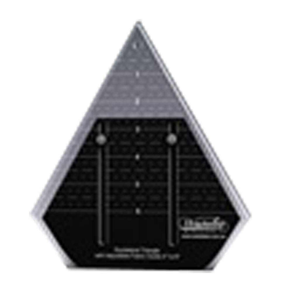 Westalee Design - 60-degree Equilateral Adjustable Locking Triangle Ruler