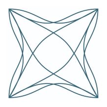 Westalee Design - Flying Bell Curve Triangle Template - London Collection