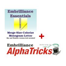 Embrilliance Essentials with AlphaTricks Combo Embroidery Software DOWNLOADABLE