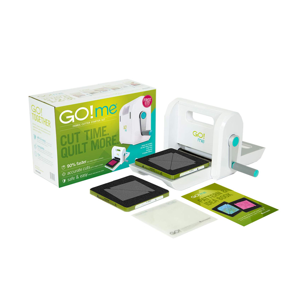 Accuquilt - GO! Me® Fabric Cutter Starter Set