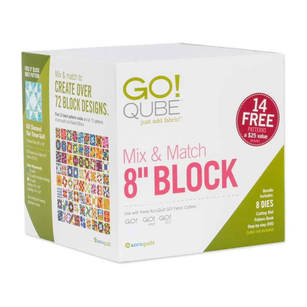 AccuQuilt - GO! Qube Mix & Match 8" Block