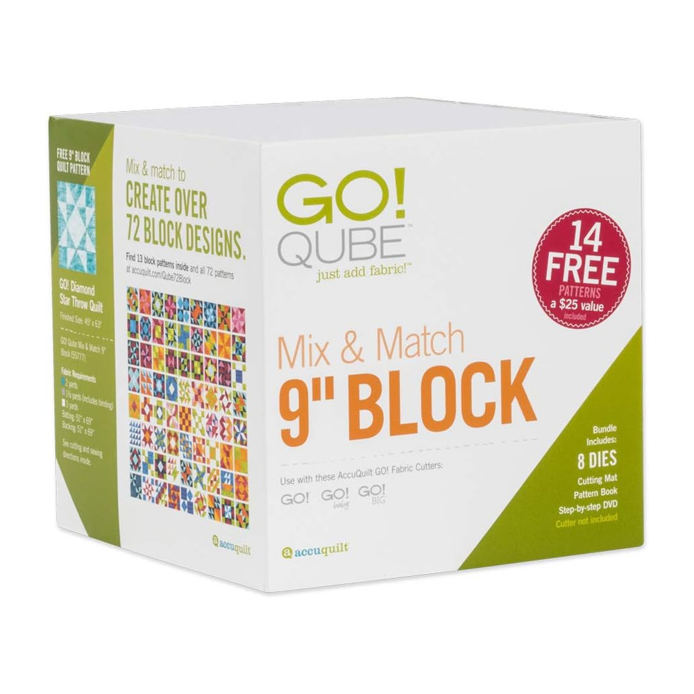 AccuQuilt - GO! Qube Mix & Match 9" Block