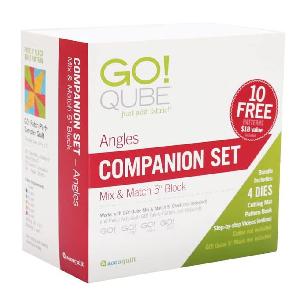 AccuQuilt - GO! Qube 5" Companion Set - Angles