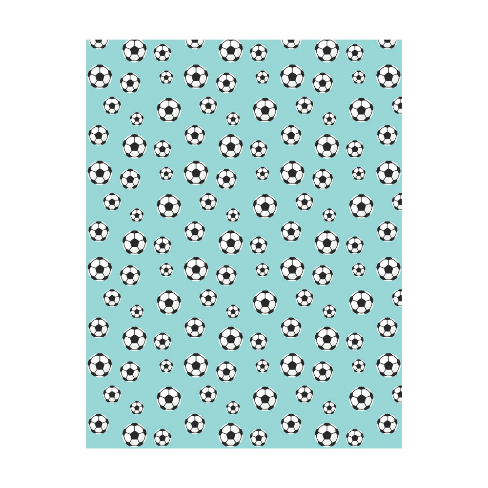 Just For Kicks - Soccer 02 - QuickStitch Embroidery Paper - One 8.5in x 11in Sheet - CLOSEOUT