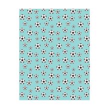 Just For Kicks - Soccer 02 - QuickStitch Embroidery Paper - One 8.5in x 11in Sheet - CLOSEOUT