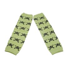 Halloween Print Baby Leg Warmers - SKULLS - CLOSEOUT