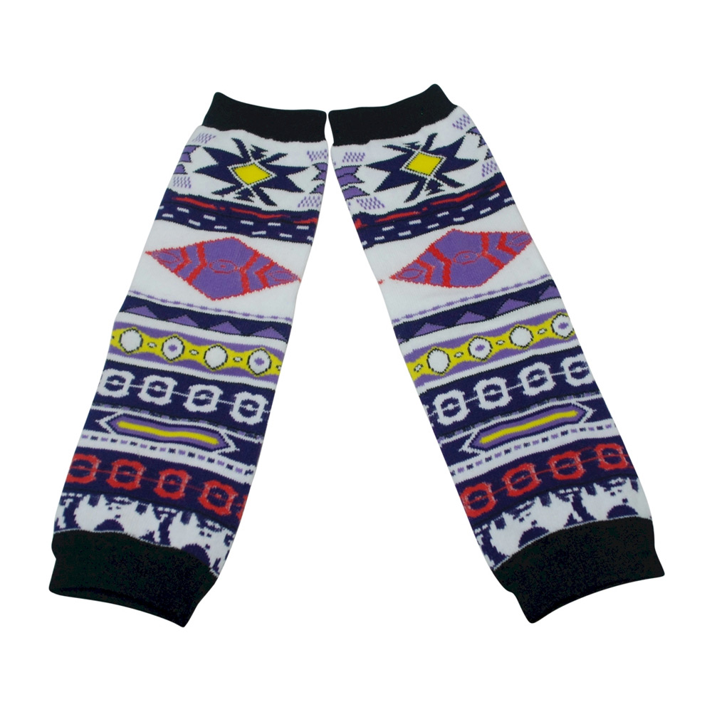 Tribal Print Baby Leg Warmers - MULTI-COLOR - CLOSEOUT