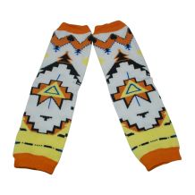 Tribal Print Baby Leg Warmers - MULTI-COLOR - CLOSEOUT