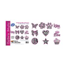 Zebra Style Mini Collection of Embroidery Designs by Dakota Collectibles on a CD-ROM 970571 - CLOSEOUT