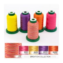 ColorPlay Exquisite + Medley 5-Spool Thread Assortment from DIME Designs in Machine Embroidery - Brighton Collection