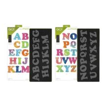 AccuQuilt - GO! Carefree Alphabet Uppercase Set (2-Die Set)