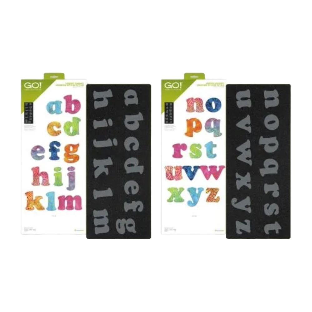 AccuQuilt - GO! Carefree Alphabet Lowercase Set (2-Die Set)