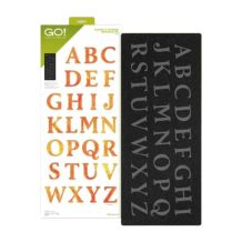 AccuQuilt - GO! Classic 2" Alphabet Uppercase Set Die