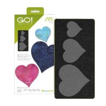 AccuQuilt - GO! Heart-2", 3", 4" Die