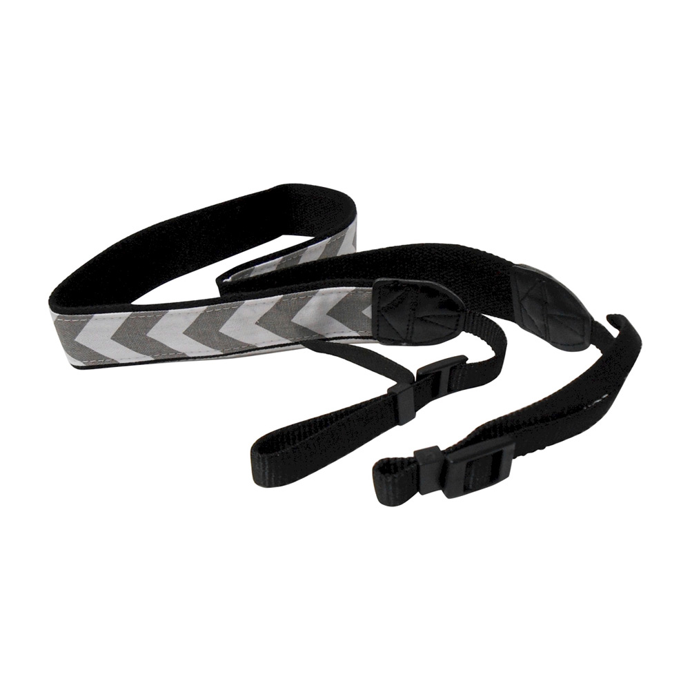 The Coral Palms® Camera Strap - GRAY CHEVRON - CLOSEOUT