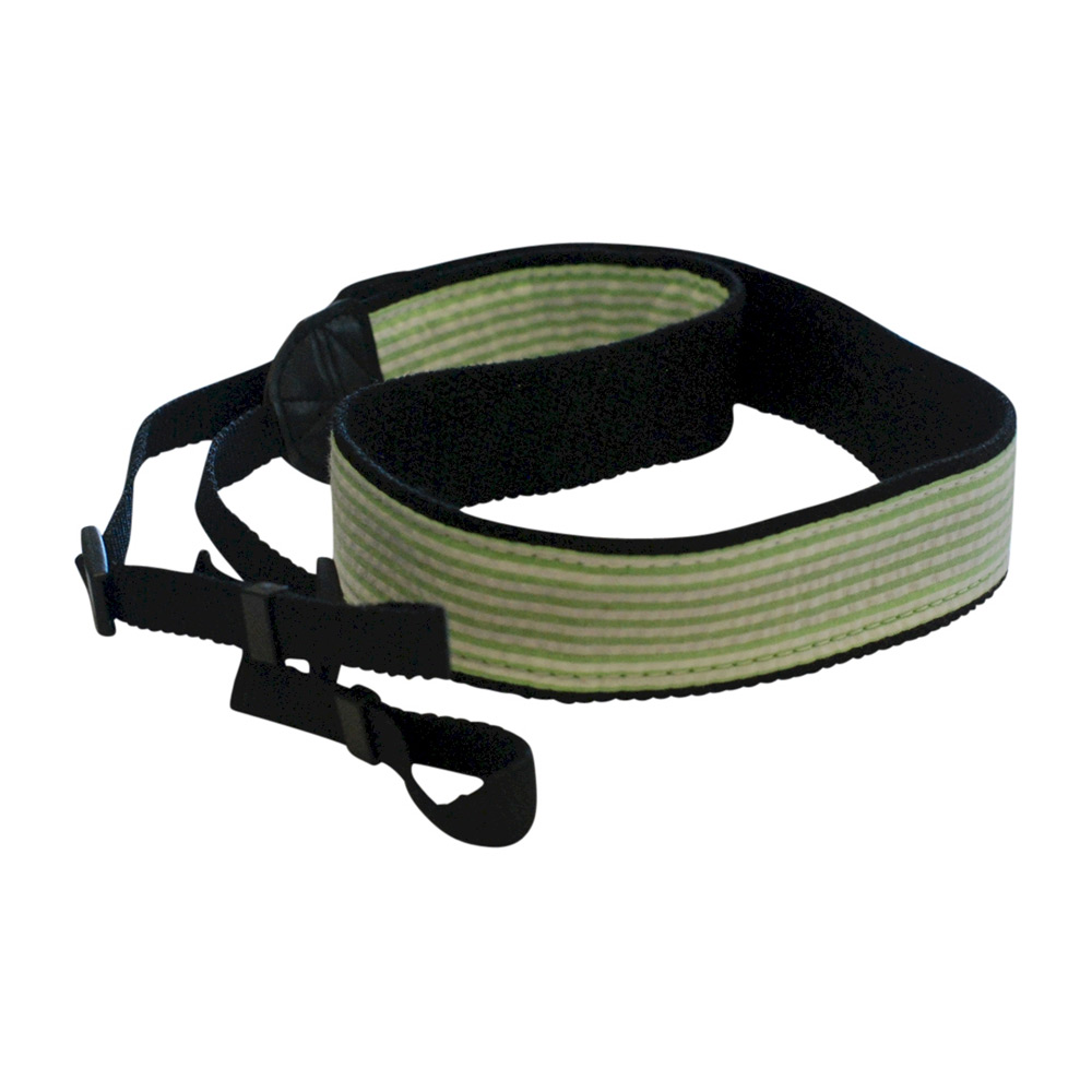 Seersucker Camera Strap Embroidery Blanks - LIME - CLOSEOUT