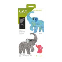 AccuQuilt - GO! Elephant Family Die (Die to Try, January 2024)