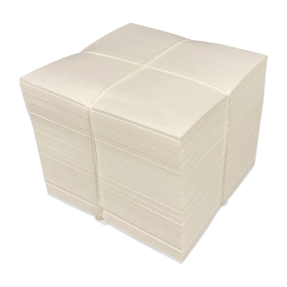 1.8oz Tear-Away Soft Stabilizer - 8in x 8in x 500 Sheets - WHITE
