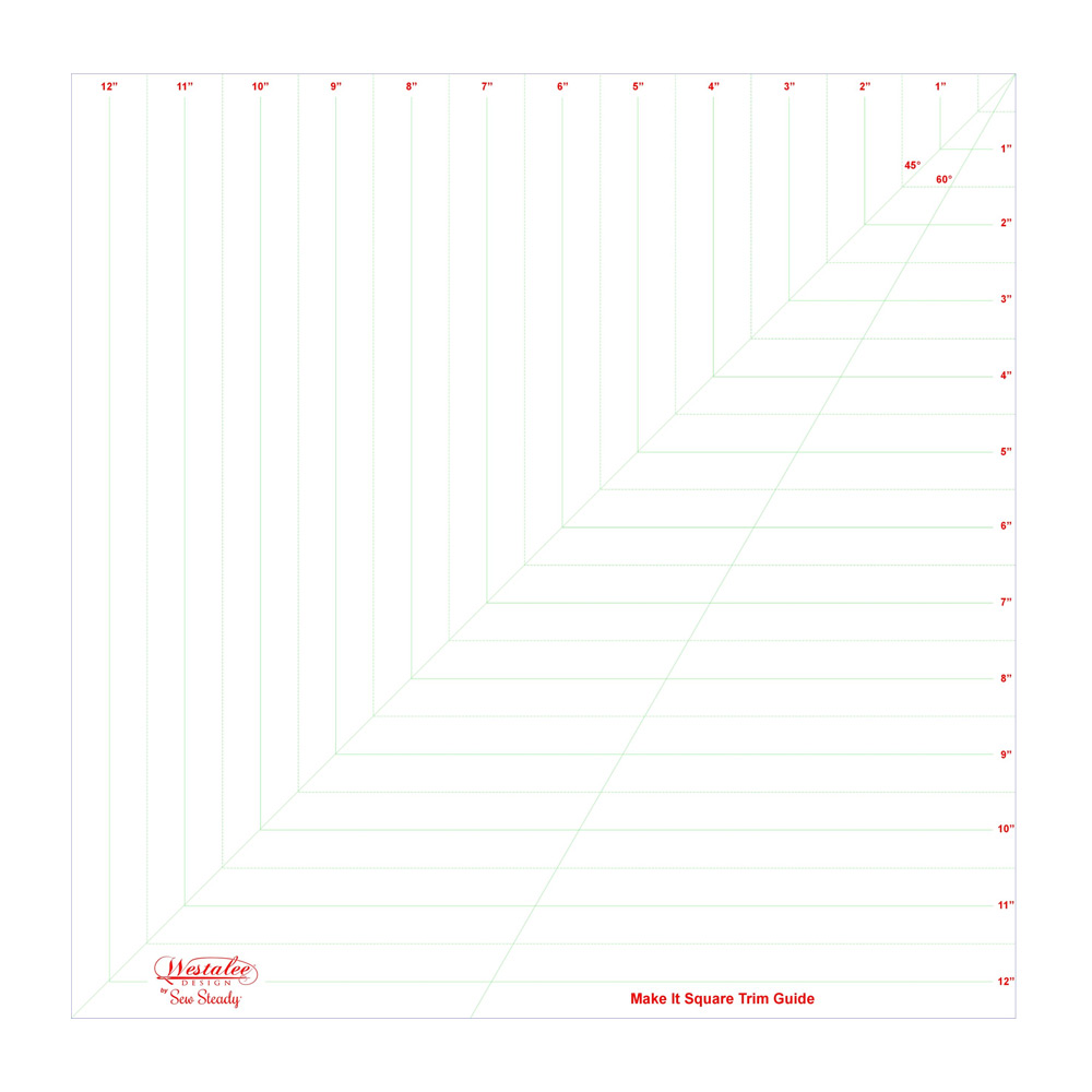Westalee Design - Make it Square 12.5" Ruler