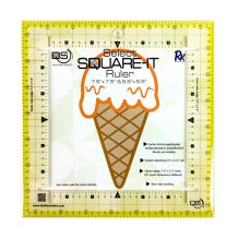 Quilters Select - Square-It Non-Slip Ruler - 7.5